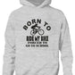 Born To Ride Bike Hoodie Girls Boys Kids