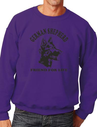 German Shepherd Dog Lover Adult Sweatshirt