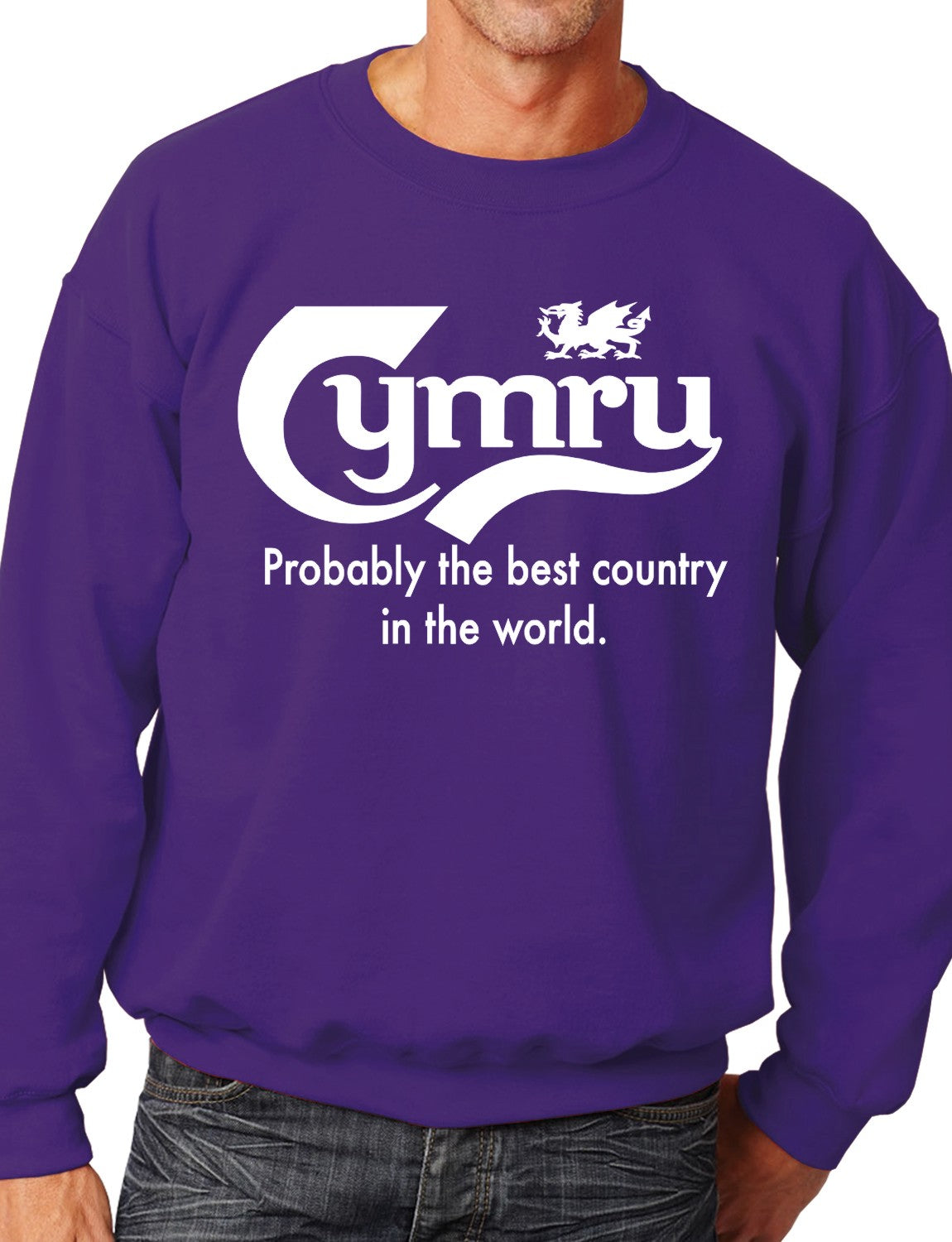 Wales Cymru Best Country Welsh Unisex Sweatshirt