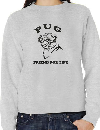 Pug Dog Lover Adult Unisex Sweatshirt