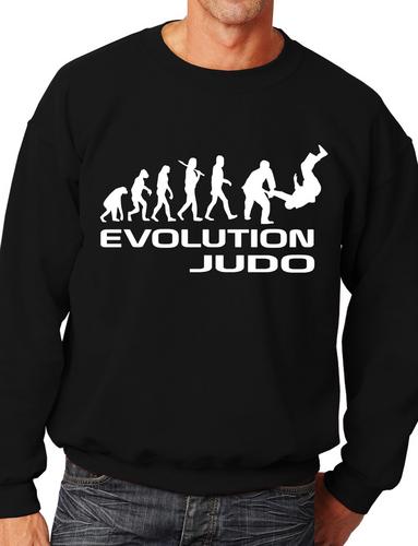 Evolution Of Judo Martial Arts Funny Adult Sweatshirt