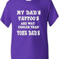 My Dad's Tattoo's T-Shirt Boys Girls T-Shirt