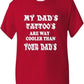 My Dad's Tattoo's T-Shirt Boys Girls T-Shirt