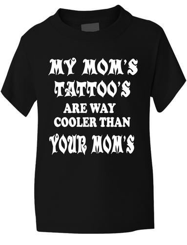 My Mom 's Tattoo's T-Shirt Kids Boys Girls T-Shirt