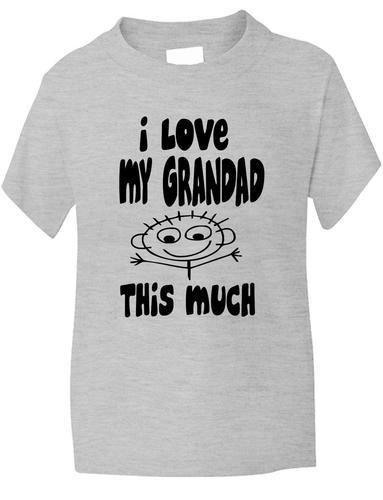 I Love My Grandad This Much T-Shirt