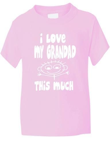 I Love My Grandad This Much T-Shirt