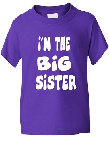 I'm The Big Sister Girls T-Shirt
