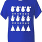 Christmas Scene / Santa Boys Girls T-Shirt