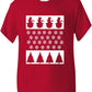 Christmas Scene / Snowman Boys Girls T-Shirt