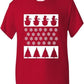 Christmas Scene / Snowman Boys Girls T-Shirt