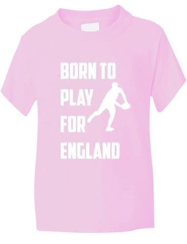 Born to Play For England Rugby Boys / Girls T-Shirt