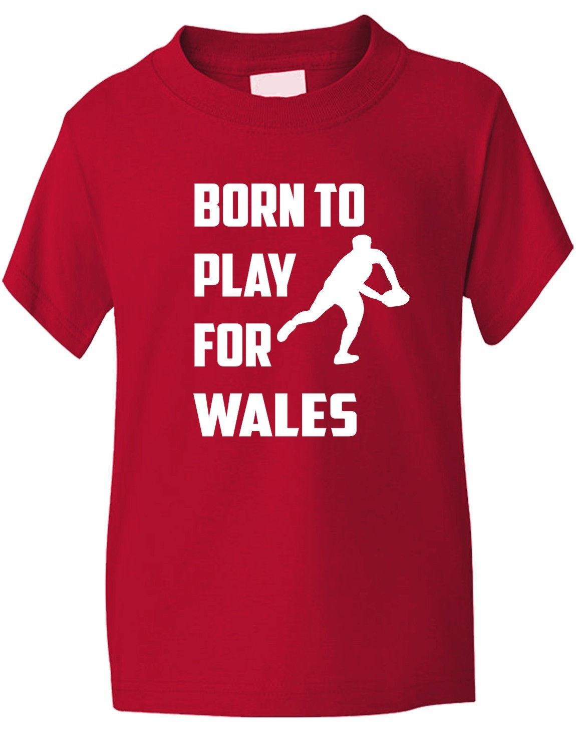 Born to Play For Wales Rugby Boys / Girls T-Shirt