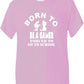 Born To Be Gamer Forced To Go To School T-Shirt