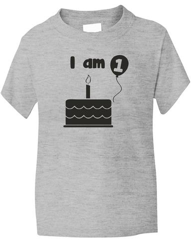 I Am 1 One Birthday Age Kids T-Shirt