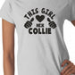 This Girl Loves Her Collie Dog Ladies T-shirt