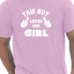 This Guy Loves His Girl T-Shirt