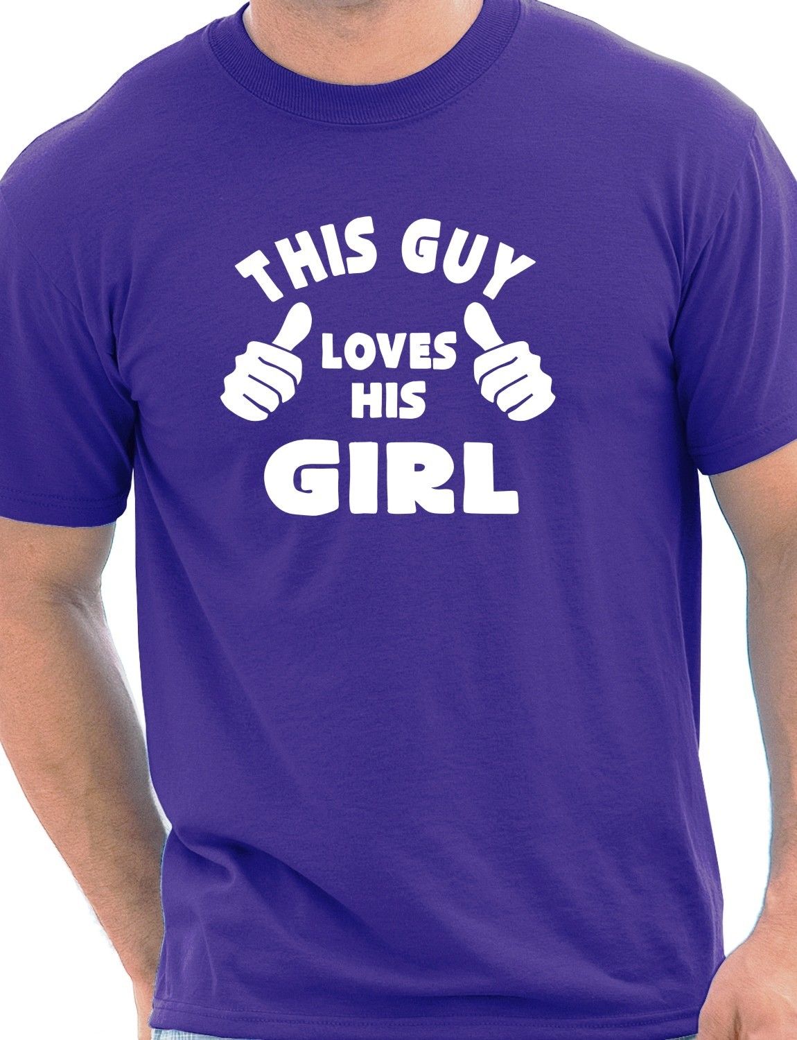 This Guy Loves His Girl T-Shirt