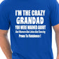 I'm The Crazy Grandad T-Shirt