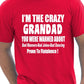 I'm The Crazy Grandad T-Shirt