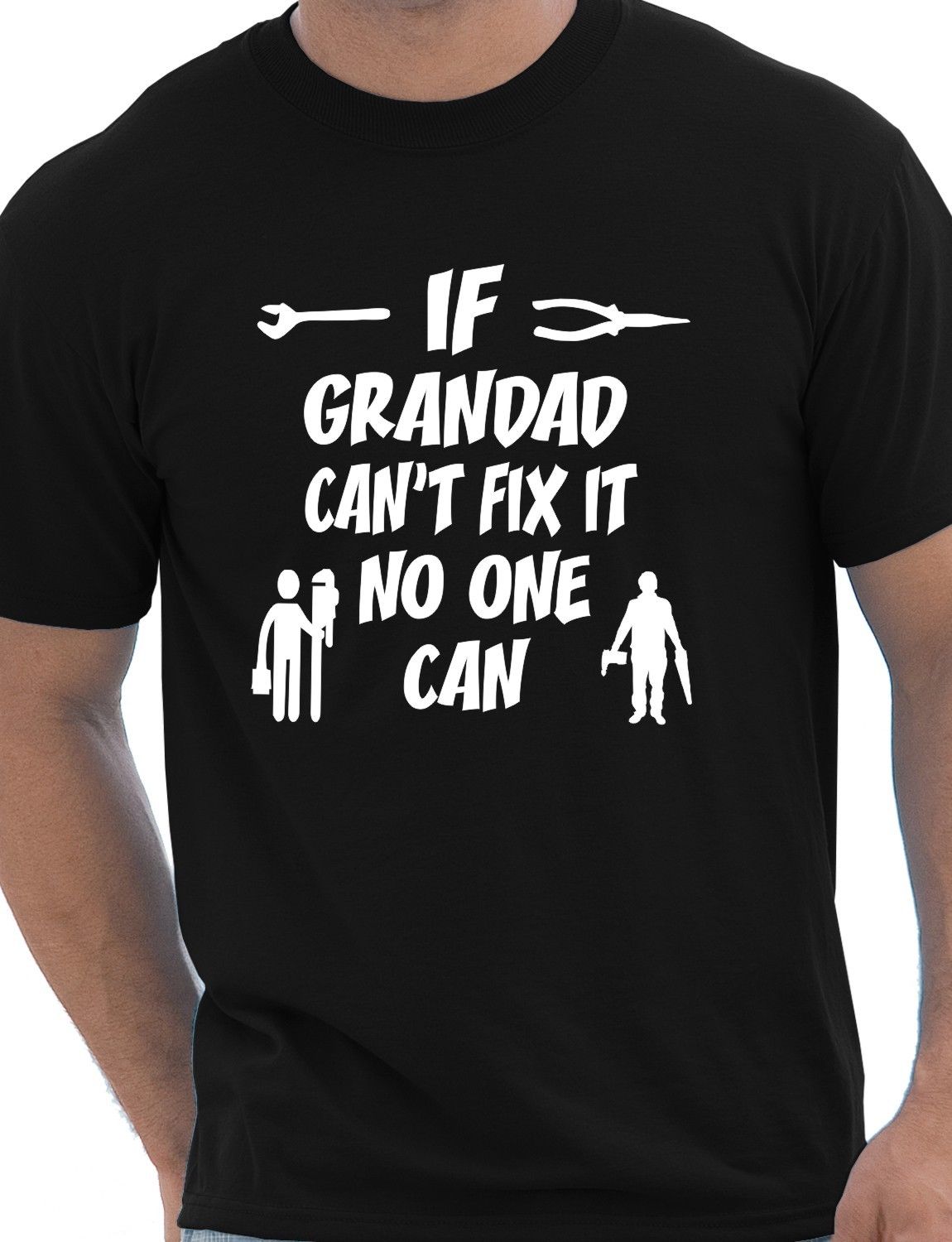 If Grandad Can't Fix It T-Shirt