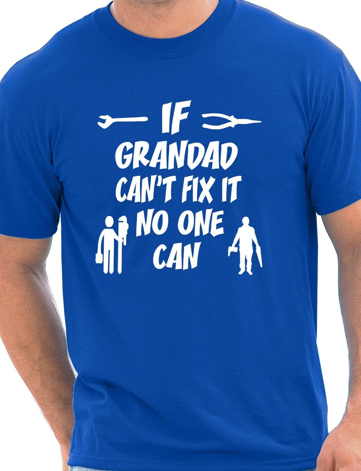 If Grandad Can't Fix It T-Shirt