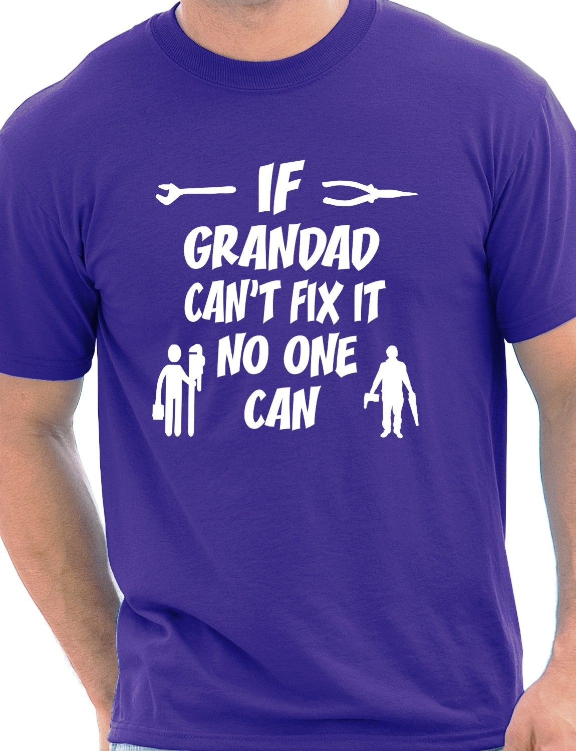 If Grandad Can't Fix It T-Shirt