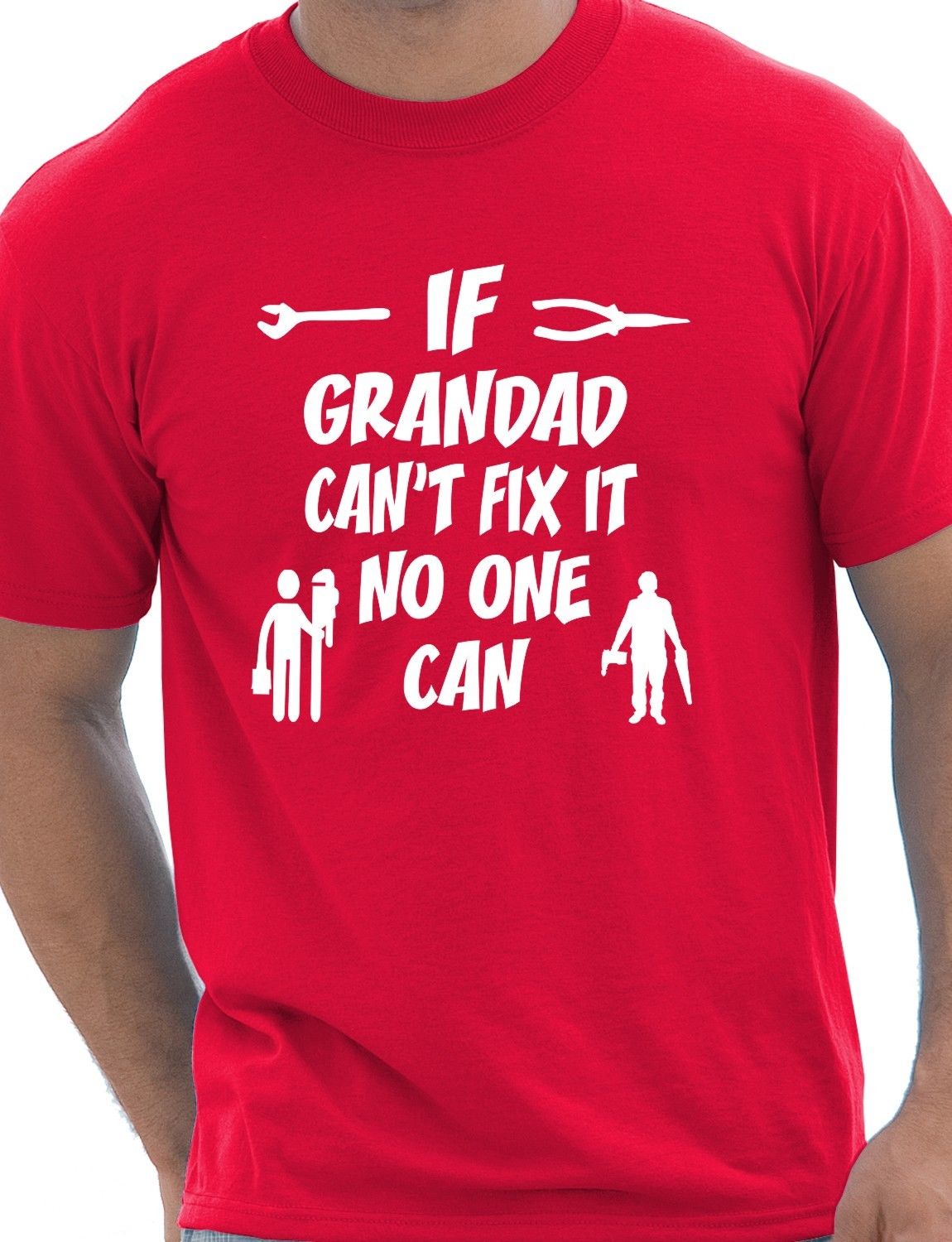 If Grandad Can't Fix It T-Shirt