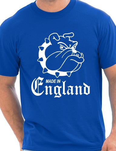 Made In England Mens Bulldog T-Shirt