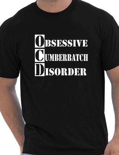 Obsessive Cumberbatch Disorder Sherlock Holmes T-Shirt