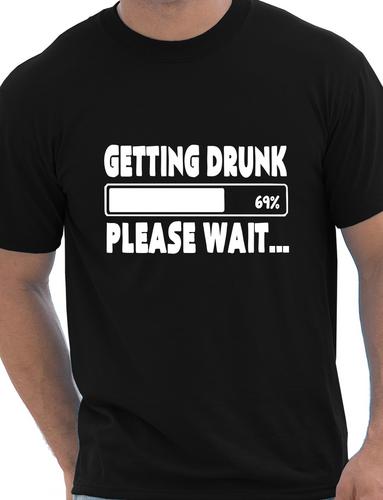 Getting Drunk Beer Stag Party T-Shirt