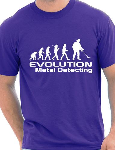 Evolution Of Metal Detecting Hobbies T-Shirt