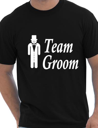 Team Groom Stag Night Wedding T-Shirt