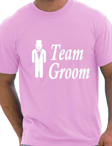 Team Groom Stag Night Wedding T-Shirt