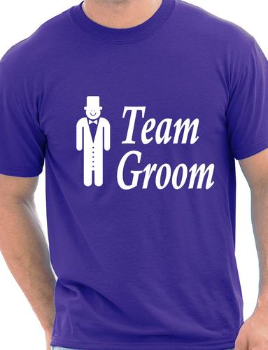 Team Groom Stag Night Wedding T-Shirt