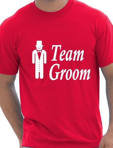 Team Groom Stag Night Wedding T-Shirt