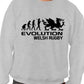 Evolution Of Welsh Rugby Funny Sweatshirt