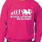 Evolution Of Welsh Rugby Funny Sweatshirt