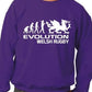 Evolution Of Welsh Rugby Funny Sweatshirt