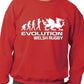 Evolution Of Welsh Rugby Funny Sweatshirt