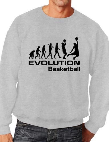 Evolution Of Basketball Sport Sweatshirt