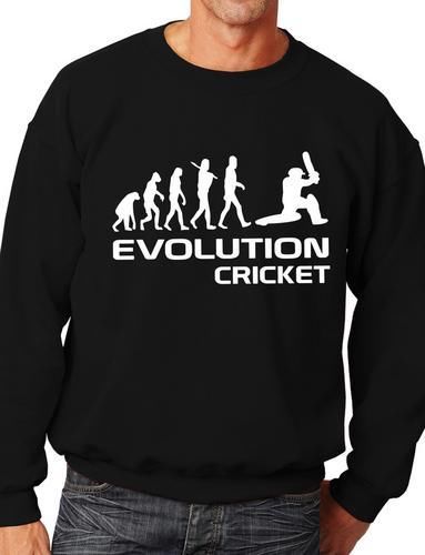 Evolution Of Cricket Sport Sweatshirt