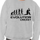 Evolution Of Cricket Sport Sweatshirt