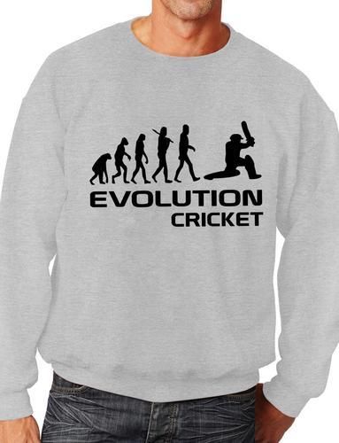 Evolution Of Cricket Sport Sweatshirt