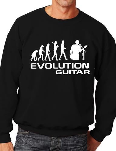 Evolution Of Guitar Rock Funny Sweatshirt