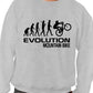 Evolution Of Mountain Bike Funny Sweatshirt