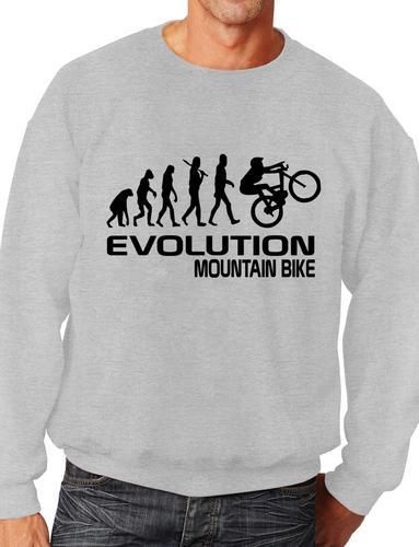 Evolution Of Mountain Bike Funny Sweatshirt