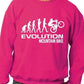 Evolution Of Mountain Bike Funny Sweatshirt