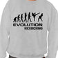 Evolution Of Kickboxing Sport Funny Sweatshirt