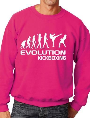 Evolution Of Kickboxing Sport Funny Sweatshirt