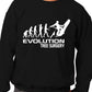 Evolution Of Tree Surgeon Funny Sweatshirt